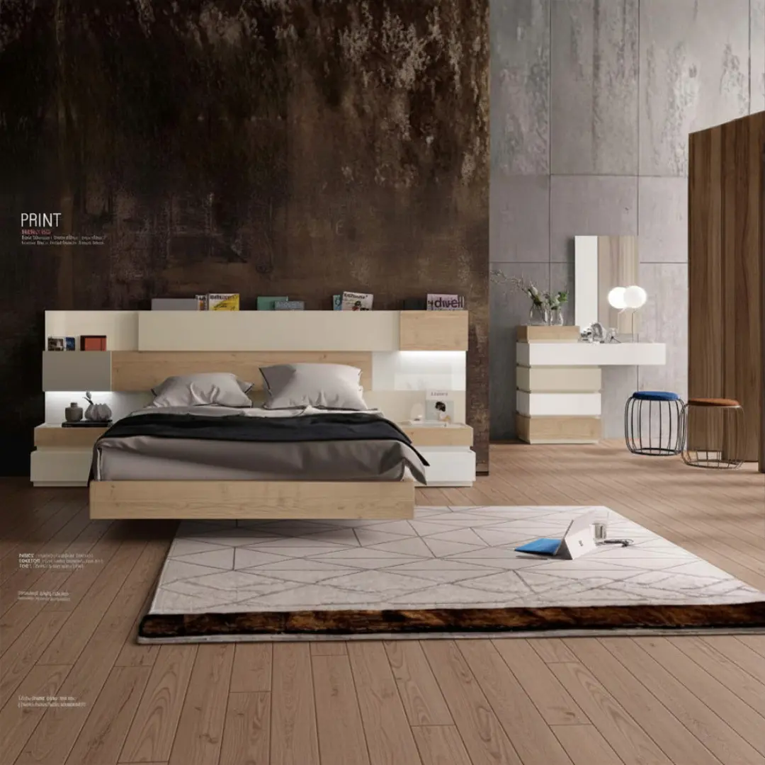 Ym03 Bedroom Set By Esf Furniture | Mobilia Cleopatra 3 YM03 Bedroom Set