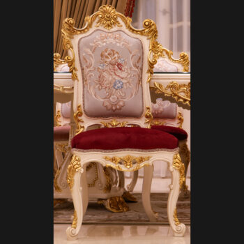 Handmade Bellona White Side Chair