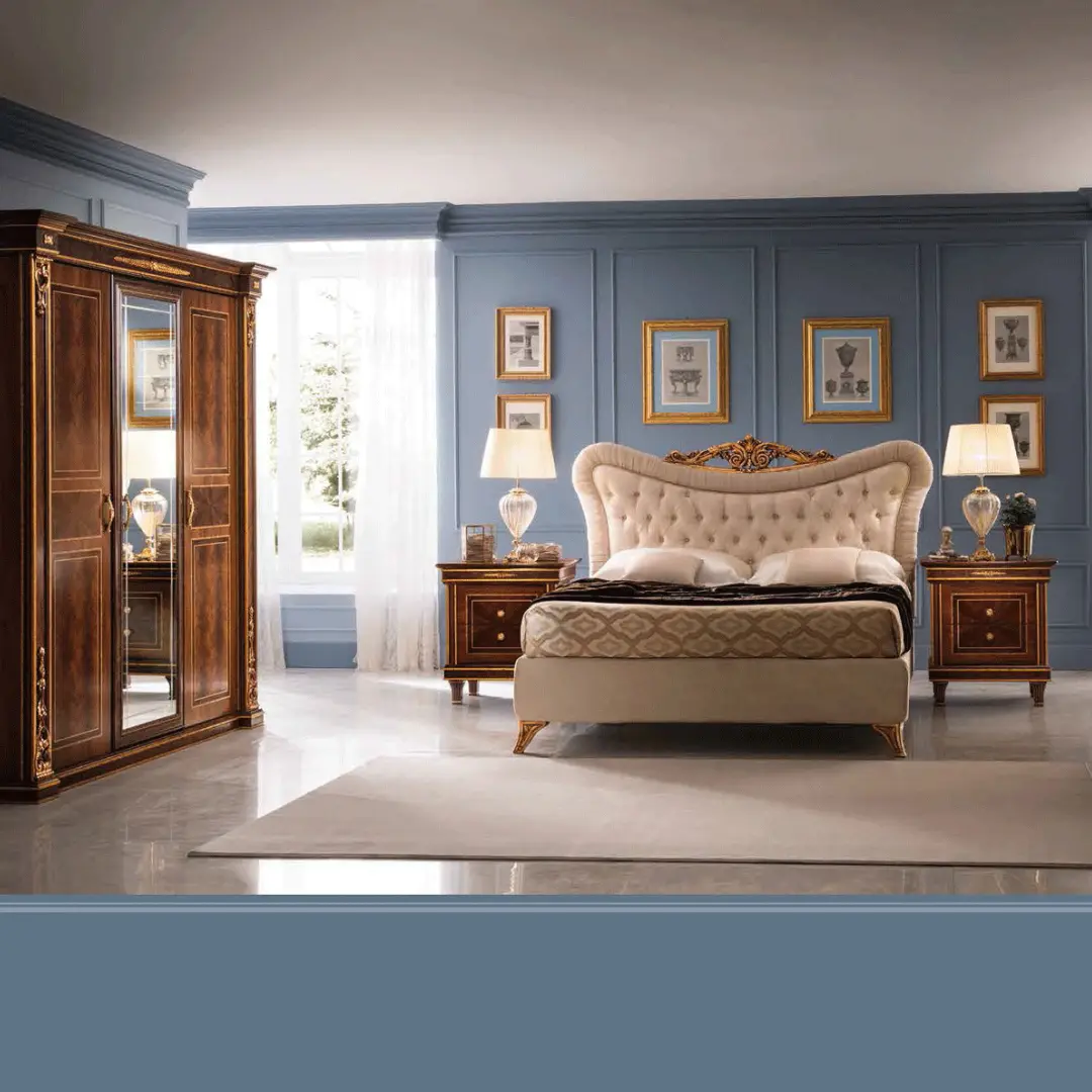 Modigliani Night Bedroom Set By Esf Furniture | Mobilia Cleopatra 3 Modigliani Night Bedroom Set