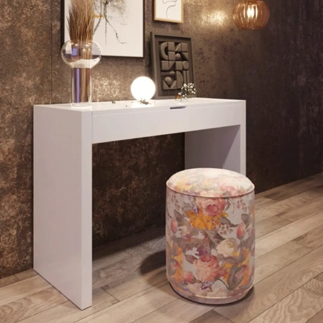Mx43 Vanity Dresser By Esf Furniture | Mobilia Cleopatra 3 MX43 Vanity Dresser