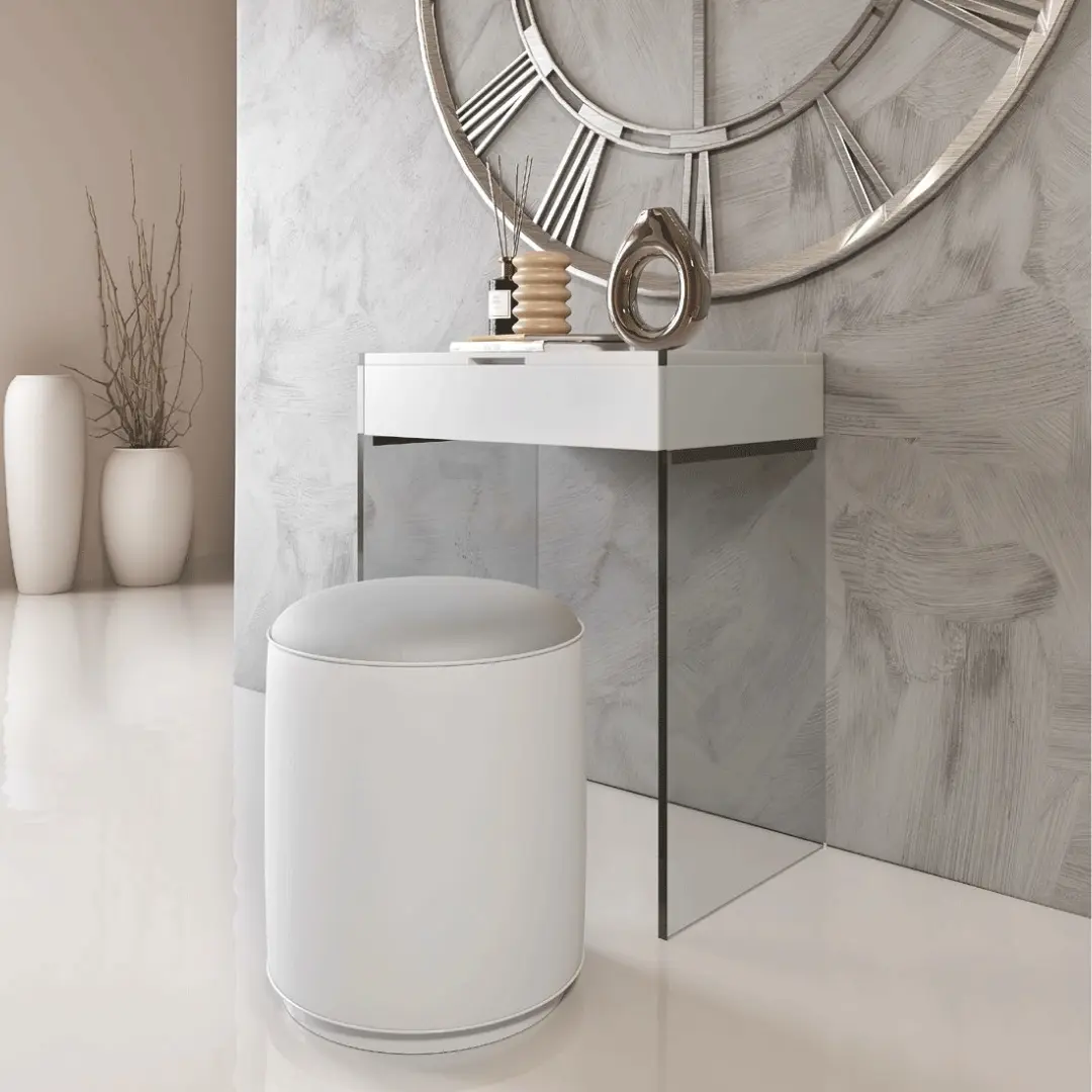 Mx46 Vanity Dresser By Esf Furniture | Mobilia Cleopatra 3 MX46 Vanity Dresser