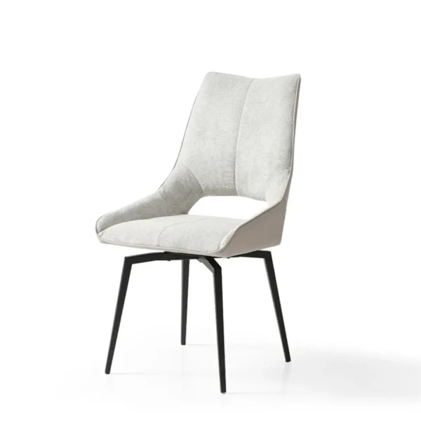 1239 Swivel Beige Chairs