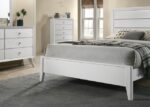 White Dortmund Bed CM7465WH By Furniture of America - Image 2