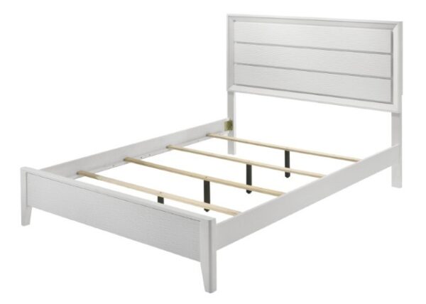 White Dortmund Bed CM7465WH By Furniture of America - Image 4