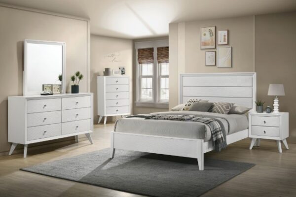 White Dortmund Bed CM7465WH By Furniture of America - Image 5