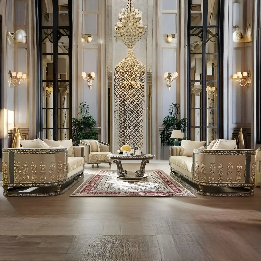Hd-9011- 3Pc Sofa Set By Homey Design | Mobilia Cleopatra 3 HD-9011- 3PC Sofa Set By Homey Design - Image 1