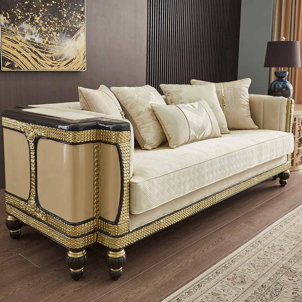 Hd-9009-Loveseat By Homey Design | Mobilia Cleopatra 3 HD-9009-LOVE