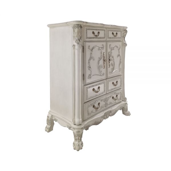 Bone White Dresden Chest Bd01677 By Acme | Mobilia Cleopatra 3 bd01677_Dresden_Chest
