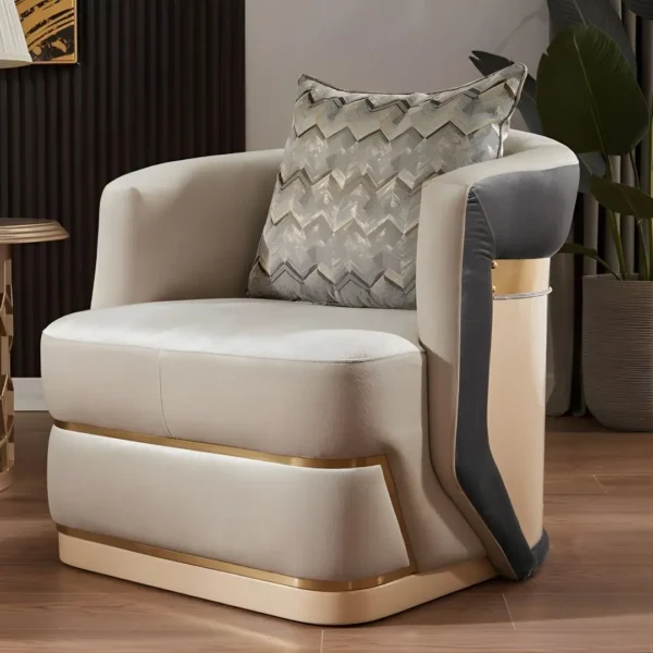 Victorian HD-9008- 3PC Sofa Set By Homey Design - Image 3