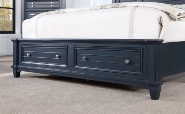 Slate Blue Manzanillo Bed CM7470BL By Furniture of America - Image 4
