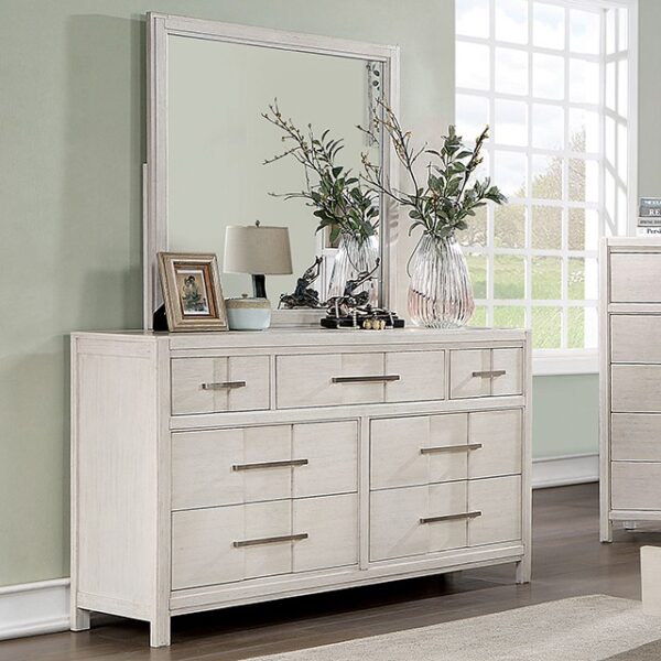 White Berenice Dresser CM7580WH-D By Furniture of America - Image 2