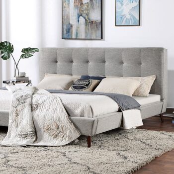 Gray Leomin Bed CM7241GY By Furniture of America