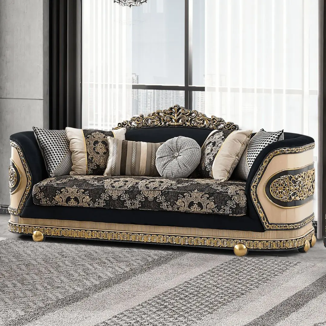 Hd-9012- Sofa By Homey Design | Mobilia Cleopatra 3 HD-9012- Sofa By Homey Design - Image 1
