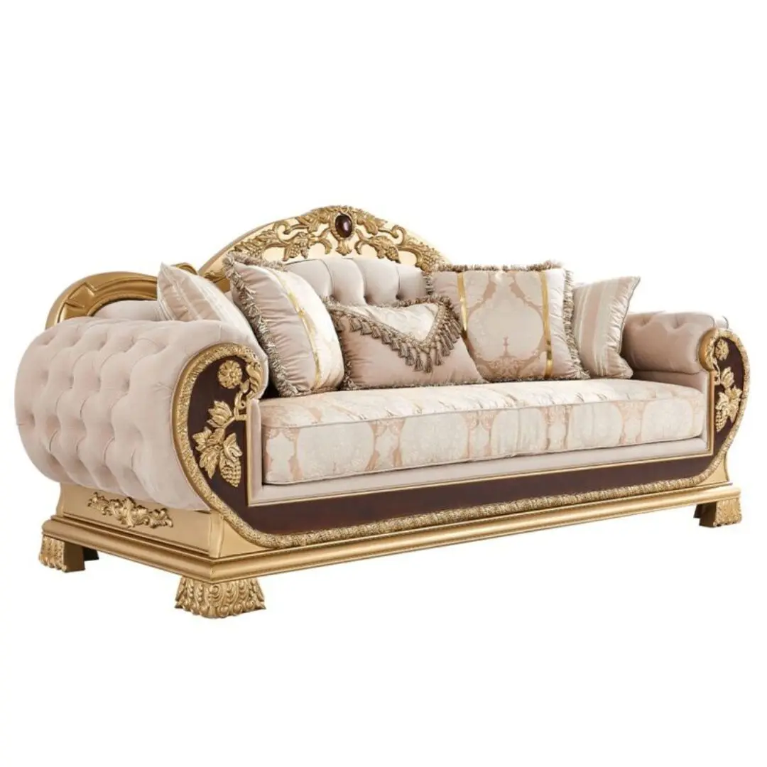 Hd-9016 Sofa By Homey Design | Mobilia Cleopatra 3 HD-9016 Sofa By Homey Design - Image 1