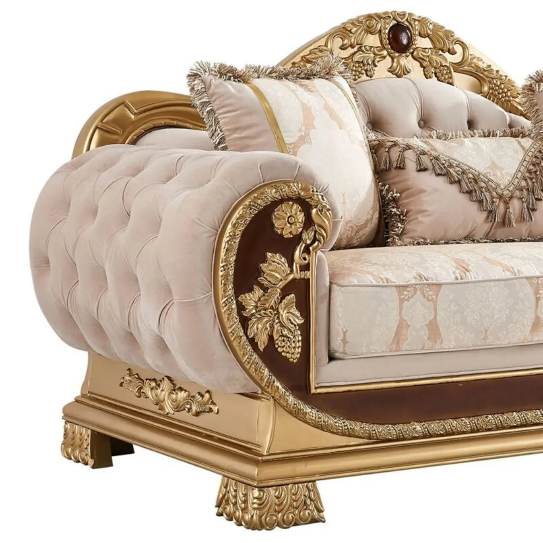 Hd-9016 Loveseat By Homey Design | Mobilia Cleopatra 3 HD-9016 Loveseat By Homey Design - Image 1