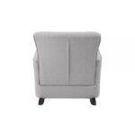 Gray Linen Denzell Rocking Chair AC02185 By ACME - Image 5