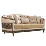 Champagne Gold Sofa HD-9017