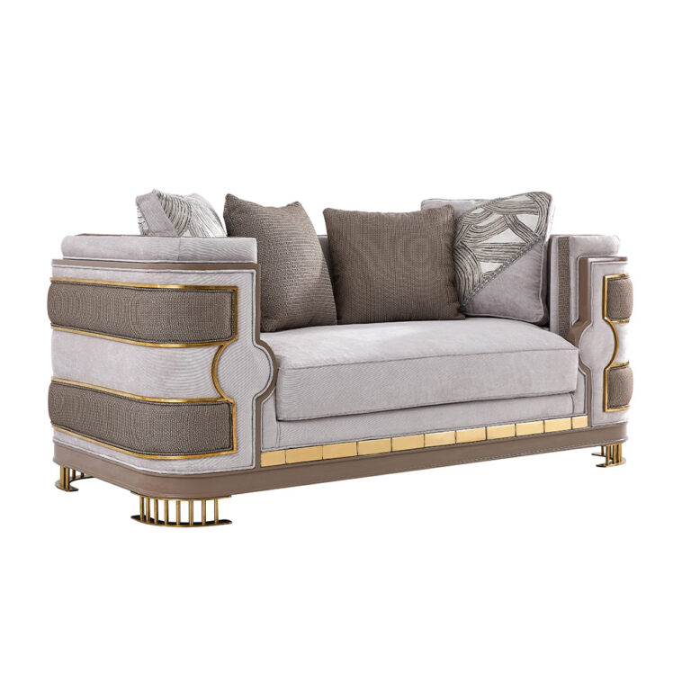 Hd-9020 Loveseat By Homey Design | Mobilia Cleopatra 3 HD-9020 Loveseat By Homey Design - Image 1
