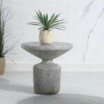 Gray Laddie End Table