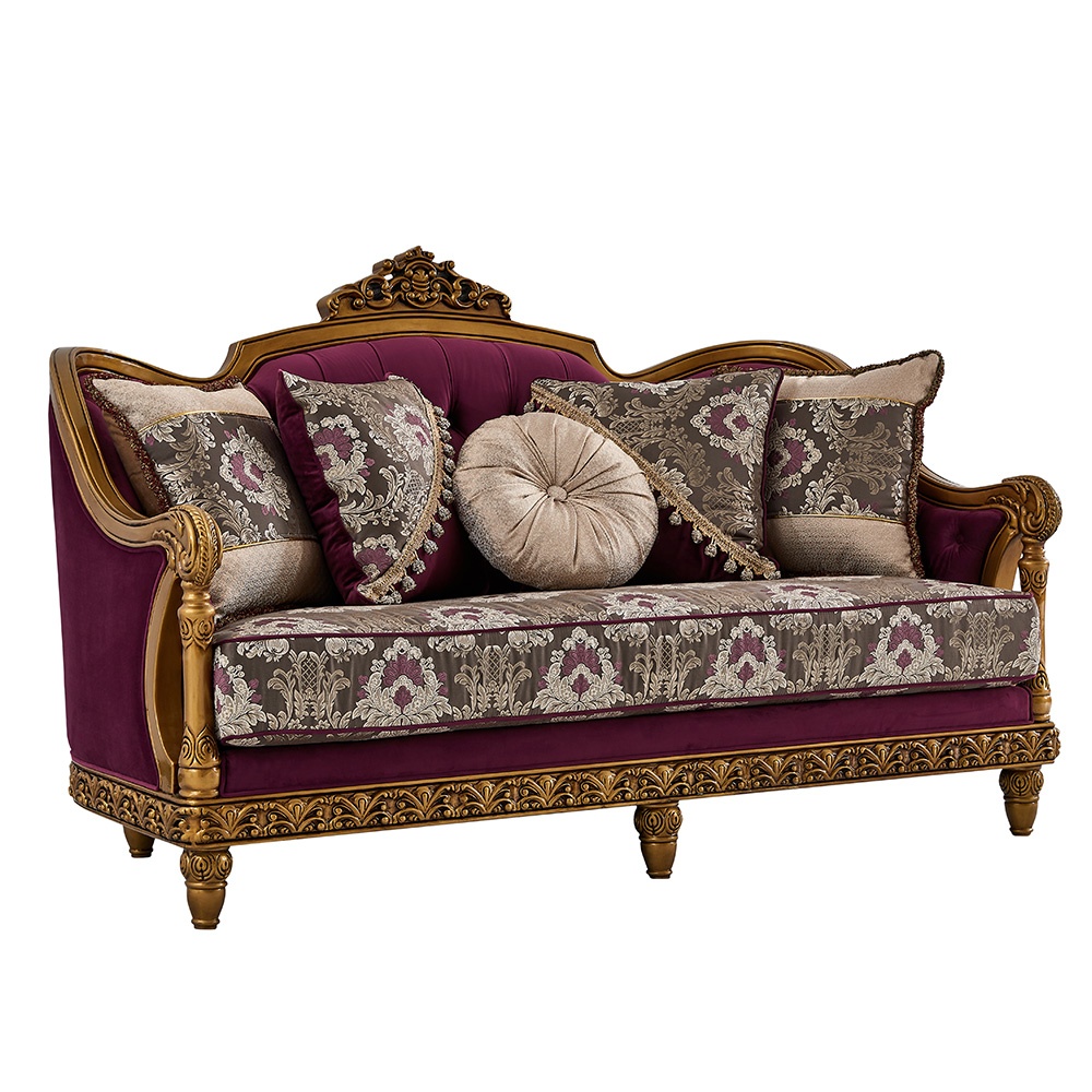 Hd-9015 Loveseat By Homey Design | Mobilia Cleopatra 3 HD-9015 Loveseat By Homey Design - Image 1