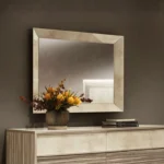 High Gloss Lacquer Luce Small Mirror By ESF Furniture
