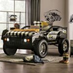 Black Speed Jump Twin Bed CM7641 By Furniture Of America - Image 3