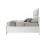 Pearl White Bed