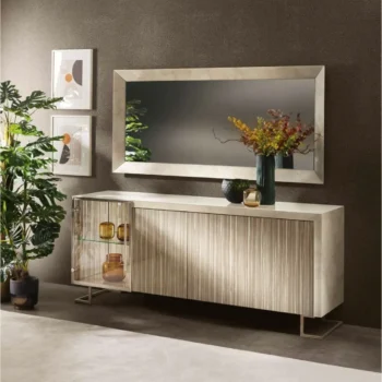 High Gloss Lacquer Luce Dining Room Set