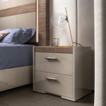 High Gloss Lacquer Nora Bedroom Set