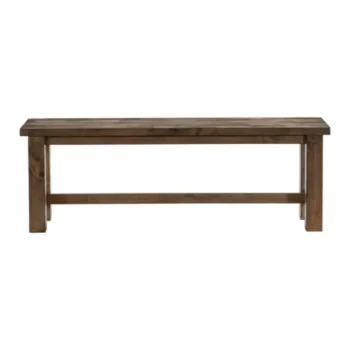 Brushed Brown Bench