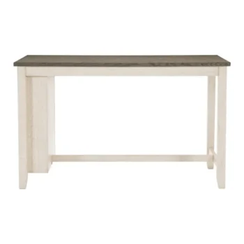 White Counter Height Table