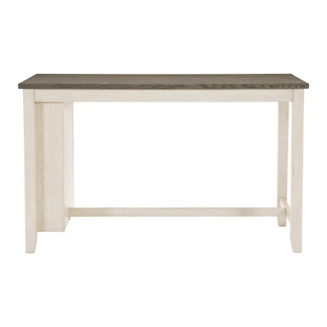 Antique White Timbre Collection Counter Height Table By Homelegance | Mobilia Cleopatra 3 Antique White Timbre Collection Counter Height Table By Homelegance - Image 1