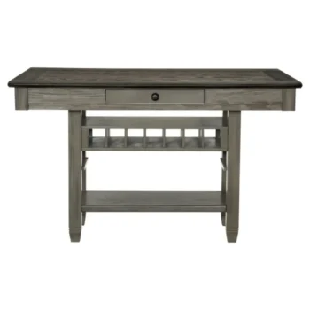 Storage Counter Height Table