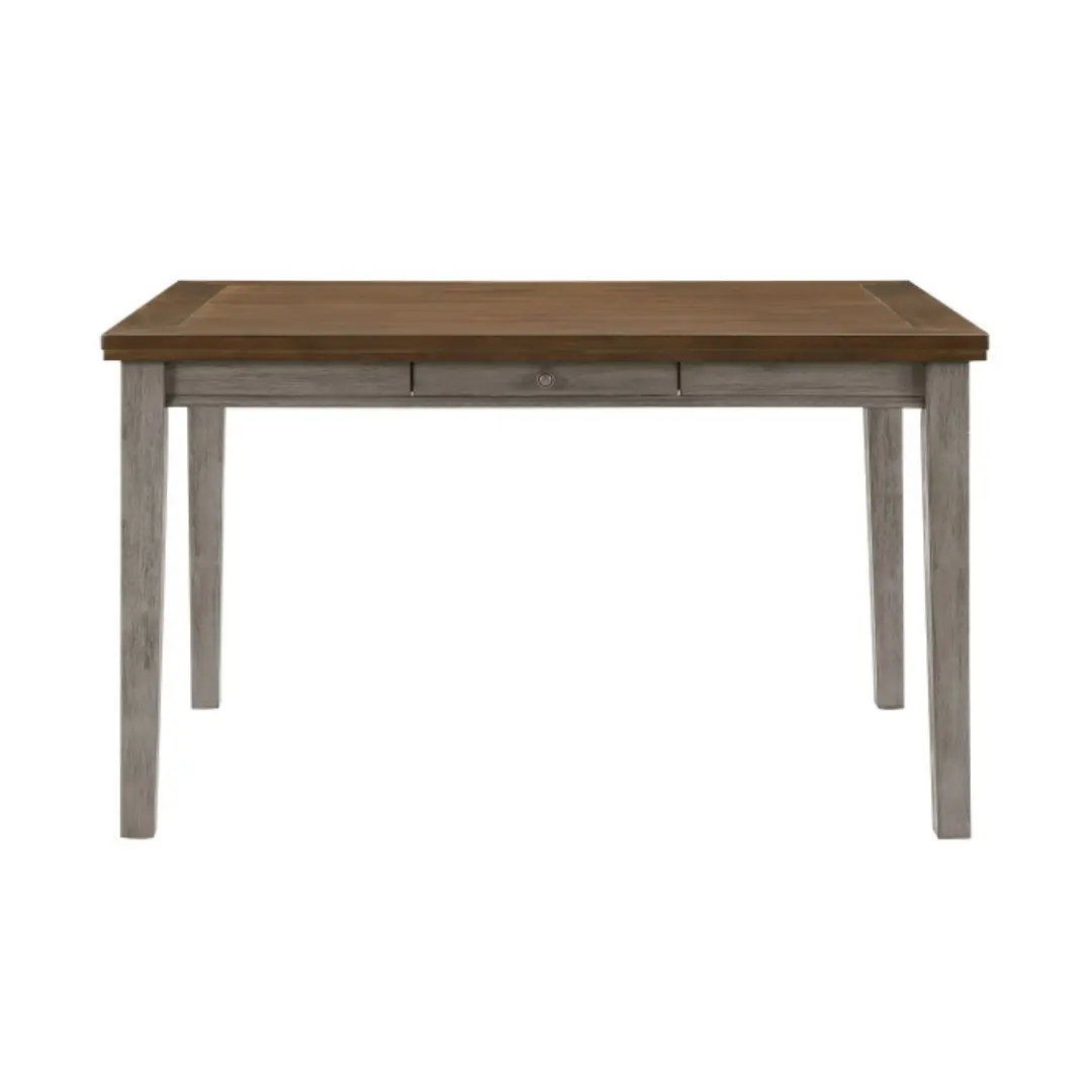 Cherry And Gray Tigard Collection Counter Height Table By Homelegance | Mobilia Cleopatra 3 Cherry and gray Tigard Collection Counter Height Table By Homelegance - Image 1