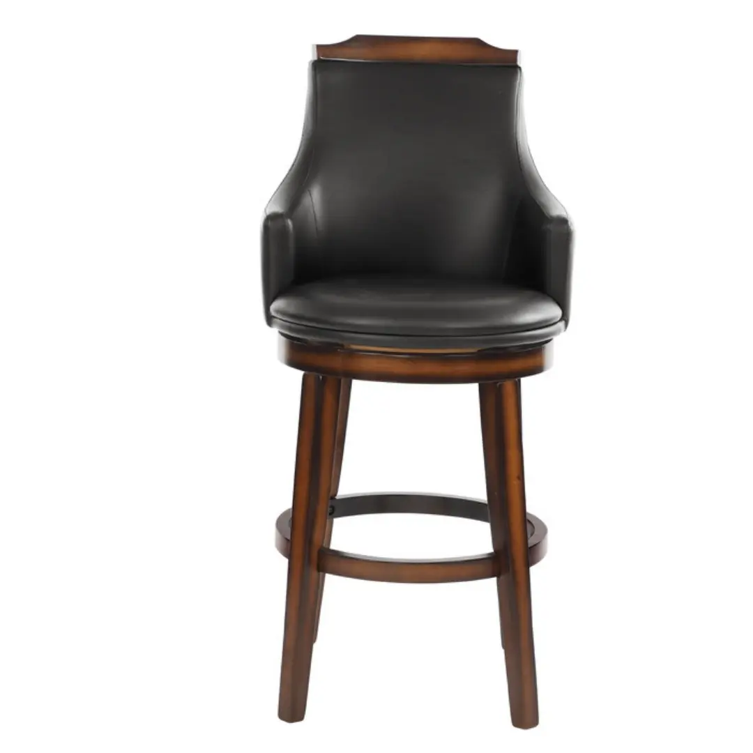 Bayshore Oak Swivel Pub Chair Set Of 2 By Homelegance | Mobilia Cleopatra 3 Bayshore oak Swivel Pub Chair Set of 2 By Homelegance - Image 1