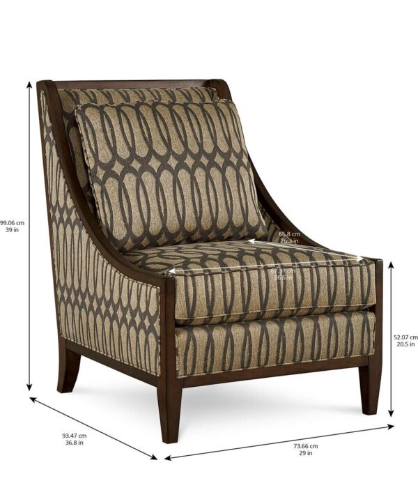 Harper Mineral - Brown Accent Chair By Art Furniture - Image 2