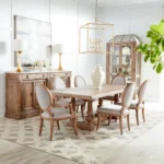 Architrave-Oval Almond Arm Chair Set of 2 By Art Furniture - Image 6