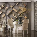 Arch Salvage-Reeves Host Chair-Cirrus Set of 2 By Art Furniture - Image 4