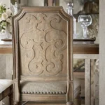 Arch Salvage-Mills Side Chair-Parch Set of 2 By Art Furniture - Image 2