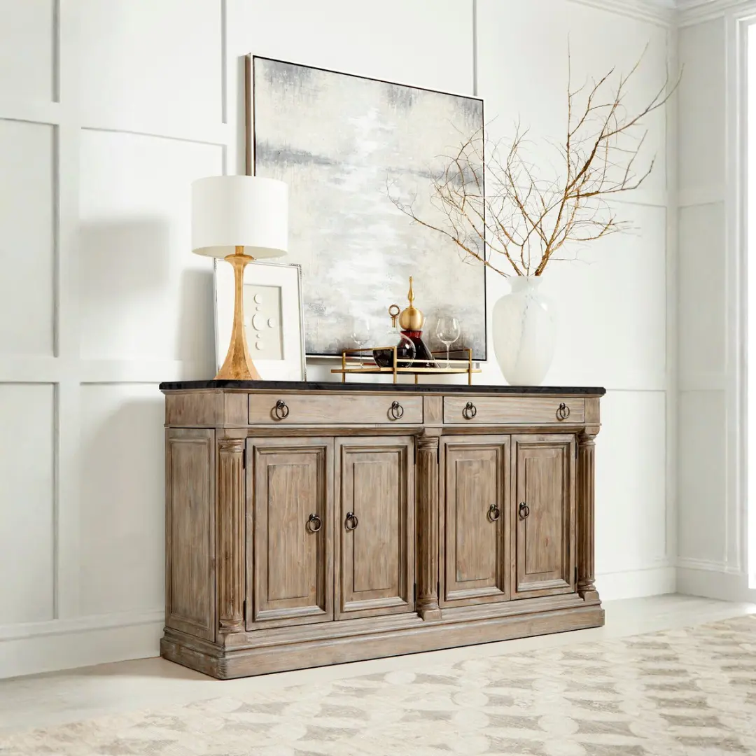 Architrave Almond Buffet By Art Furniture | Mobilia Cleopatra 3 Almond Buffet