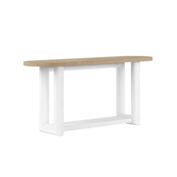 CONSOLE TABLE WOOD TOP