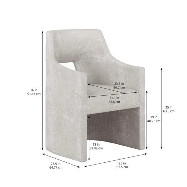 Mezzanine - Light Gray Host Chair By Art Furniture - Image 4