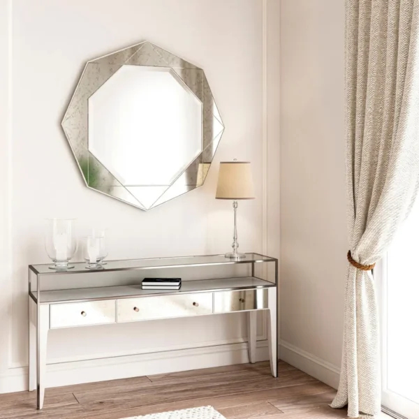 Light Gray Sofa/Media Console