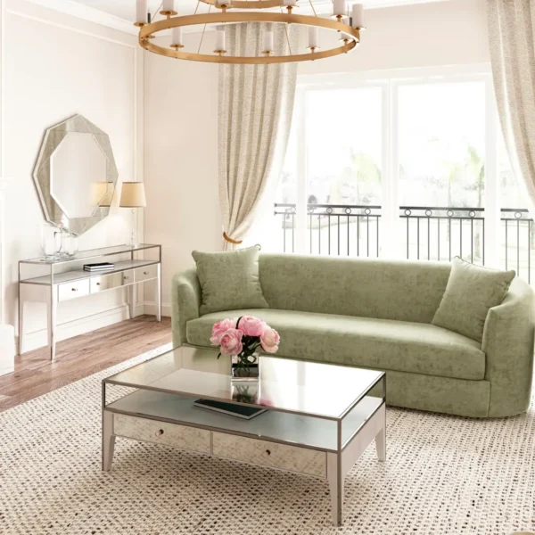 Mezzanine - Light Gray Round Mirror By Art Furniture - Image 6