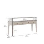 Mezzanine - Light Gray Sofa/Media Console By Art Furniture - Image 4