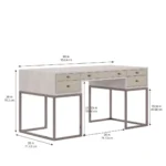 Mezzanine - Light Gray Writing Desk By Art Furniture - Image 5