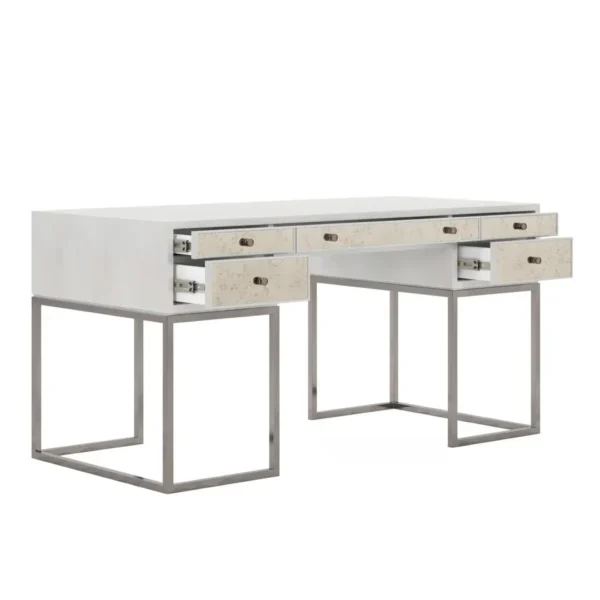 Mezzanine - Light Gray Writing Desk By Art Furniture - Image 3
