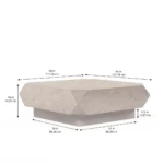 Mezzanine - Light Gray Square Cocktail Table By Art Furniture - Image 4