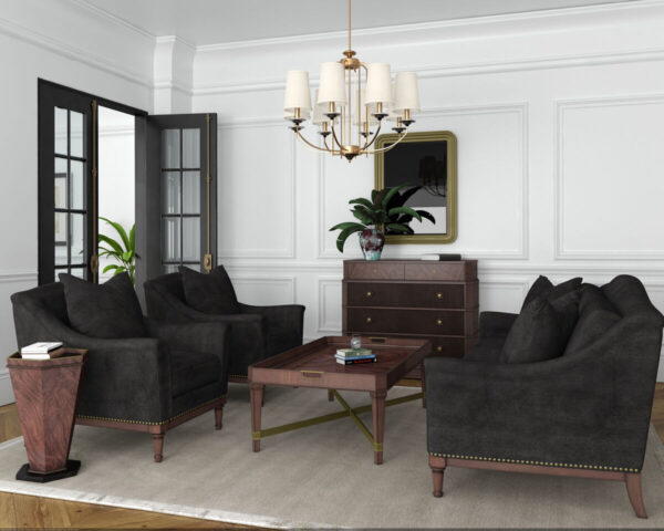 SOFA SET CHARCOAL