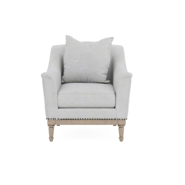 LOUNGE FABRIC CHAIR FLAX
